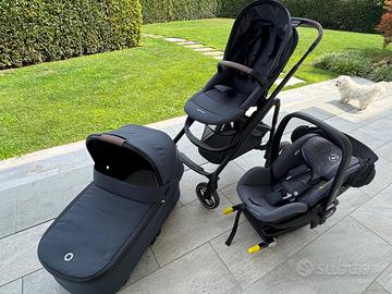 Trio maxicosì passegino ovetto e navicella