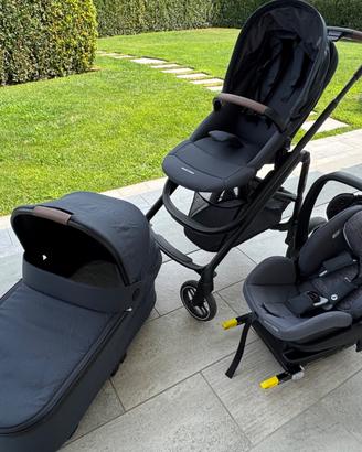 Trio maxicosì passegino ovetto e navicella