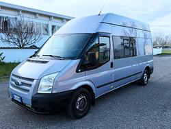 FORD TRANSIT 2.2 TETTO ALTO PASSO LUNGO 6 POSTI