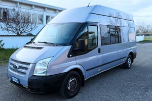 FORD TRANSIT 2.2 TETTO ALTO PASSO LUNGO 6 POSTI