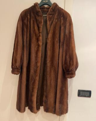 Cappotto lungo in vero visone-Ramos Pellicce
