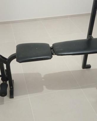 Panca ,2 pesi 5kg, asta