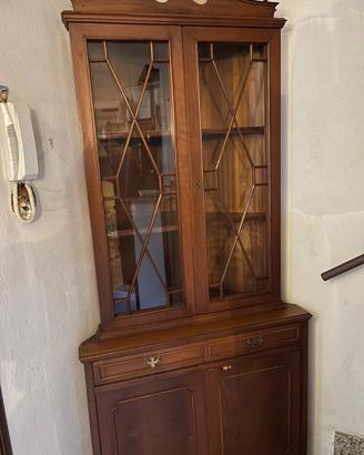 elegante ANGOLIERA in legno