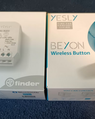 relè finder domotico