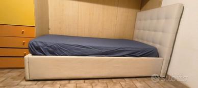Letto contenitore IKEA (90x200 cm) + Materasso
