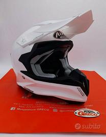 Casco Airoh Terminator 2.1 Bianco perlato (S)