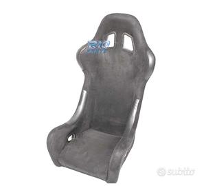 SEDILE BAQUET UNIVERSALE NERO ALCANTARA - PELLE ST