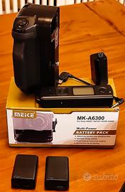 grip Sony a6000/a6100/a6300/a6400 + batterie