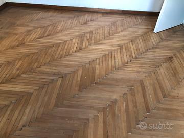 Listelli legno massiccio pavimento parquet