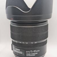 come NUOVO Canon EF-S 15-85mm f3.5-5.6 IS USM