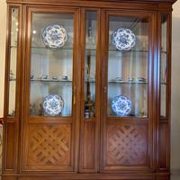 Vetrina legno massello