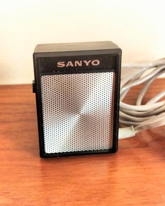 microfono vintage sanyo