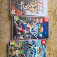 giochi Nintendo switch  e scheda micri ad 128