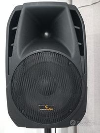 coppia casse + 2 supporti