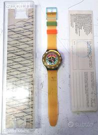 OROLOGIO SWATCH PERFETTAMENTE FUNZIONANTE CON SCAT