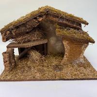 Capanna per Presepe di Natale