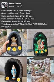 statuette grotte Santi