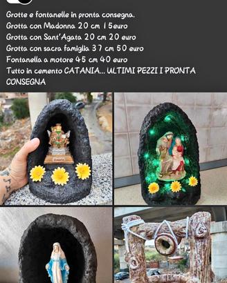 statuette grotte Santi