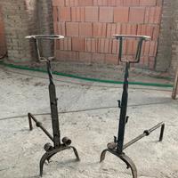 Alari candelabri antichi