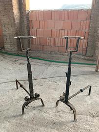 Alari candelabri antichi