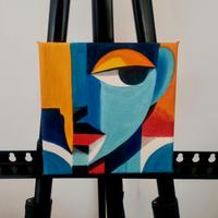 Mini quadro originale – dipinto a olio su tela 