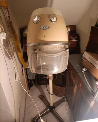 casco asciugacapelli funzionante anni 70 