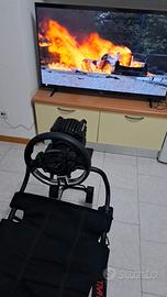 Postazione Racing volante Fanatec DD Pro + Sedia 