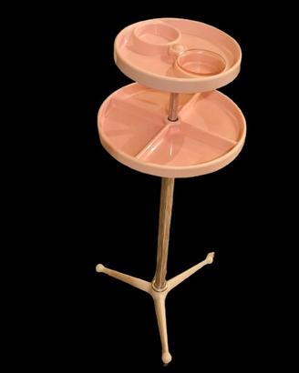 tavolino carrello servizio design anni 60