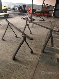 Cavalletti in ferro o legno