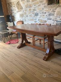 Tavolo fratino legno nassiccio