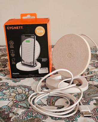 caricabatterie wireless cygnett ultra fast