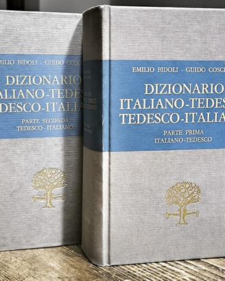 DIZIONARIO ITALIANO-TEDESCO Bidoli Cosciani