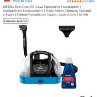 Bissell lava tappeti e divani