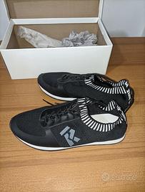 Scarpe sneakers estive uomo nere traspiranti Rifle