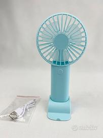 Mini Ventilatore Portatile USB con Base