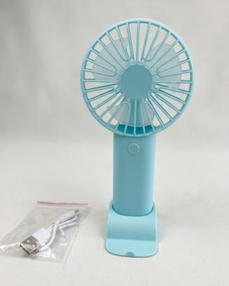 Mini Ventilatore Portatile USB con Base