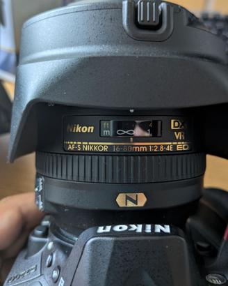 Nikon D7200 + 16-80mm + Tokina 11-20mm come nuova
