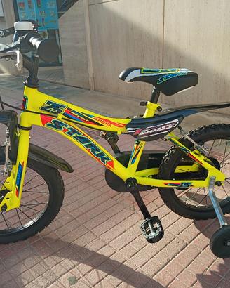 bicicletta per bambino 3-6 anni con/Senza rotelle