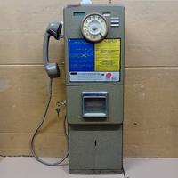 Telefono pubblico a gettoni corazzato cabina sip 