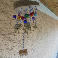 SCACCIAPENSIERI A VENTO CON SONAGLI (wind chimes)