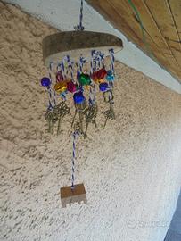 SCACCIAPENSIERI A VENTO CON SONAGLI (wind chimes)