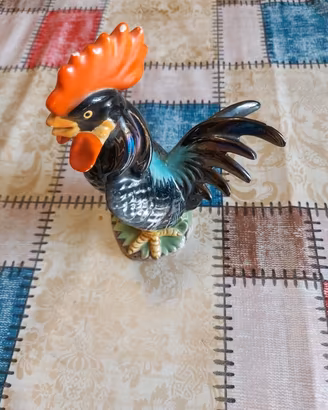 Gallo in Ceramica Vintage