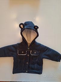 Giubbino jeans imbottito neonato Idexe