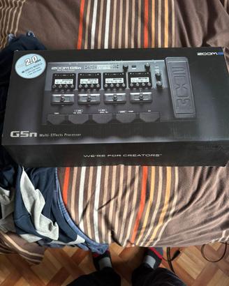Zoom G5n – Multieffetto professionale – Perfetta