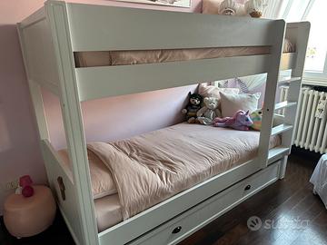 Letto castello cassettiera Newport Maison du Mond