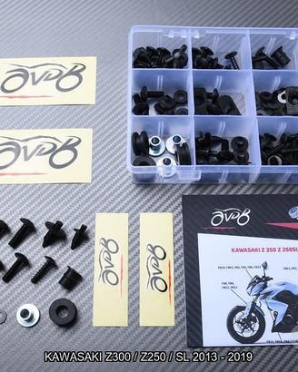 Kit viti per KAWASAKI Z300 / Z250 / SL 2013 - 2019