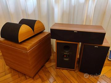 Impianto home theater Jamo E6 5.1 + 2 supporti