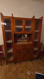 Credenza vetrina Liberty primo '900 