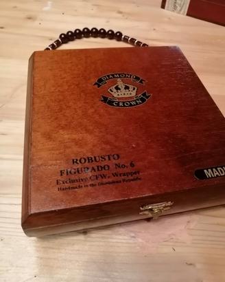 cigar box borsetta da scatola di sigari 