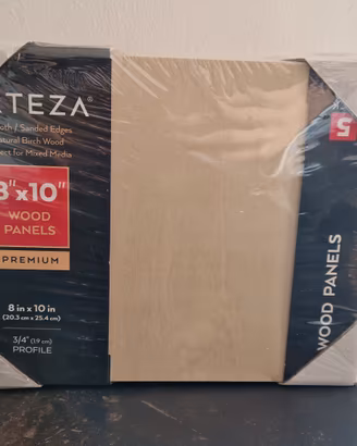 Pannelli tele di legno per pittura - Arteza